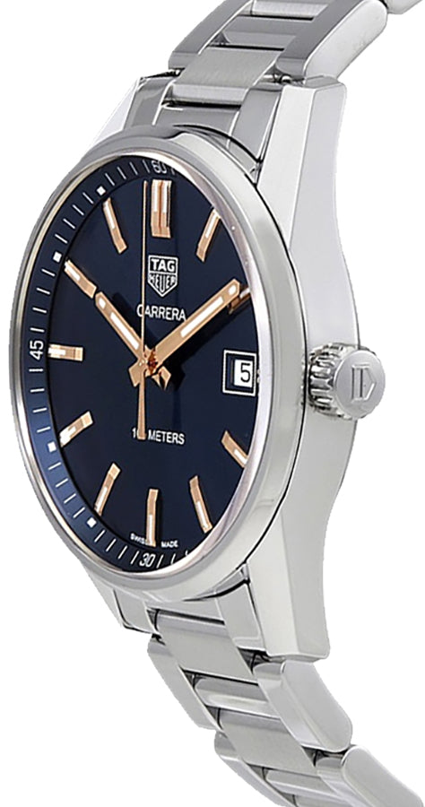 TAG HEUER Carrera Blue Dial Women'S Luxury Watch War1112.Ba0601 2