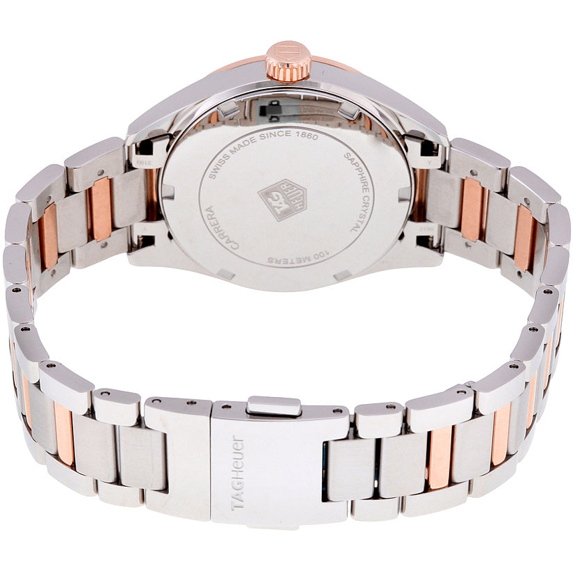 TAG HEUER Carrera Pearl White Diamond Dial Women'S Luxury Watch War1352.Bd0779 3