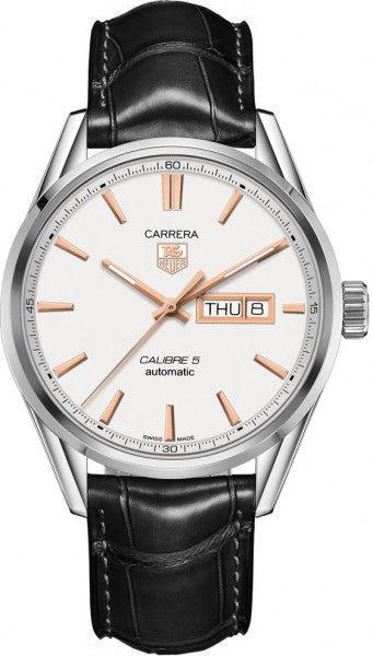 TAG HEUER Carrera Silver Dial Men'S Watch War201D.Fc6266 1
