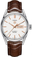 TAG HEUER Carrera Day Date Silver Dial Men'S Watch War201D.Fc6291 1