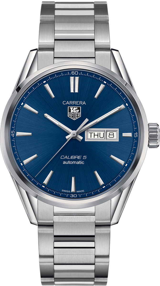 TAG HEUER Carrera 41Mm Blue Dial Men'S Watch War201E.Ba0723 1