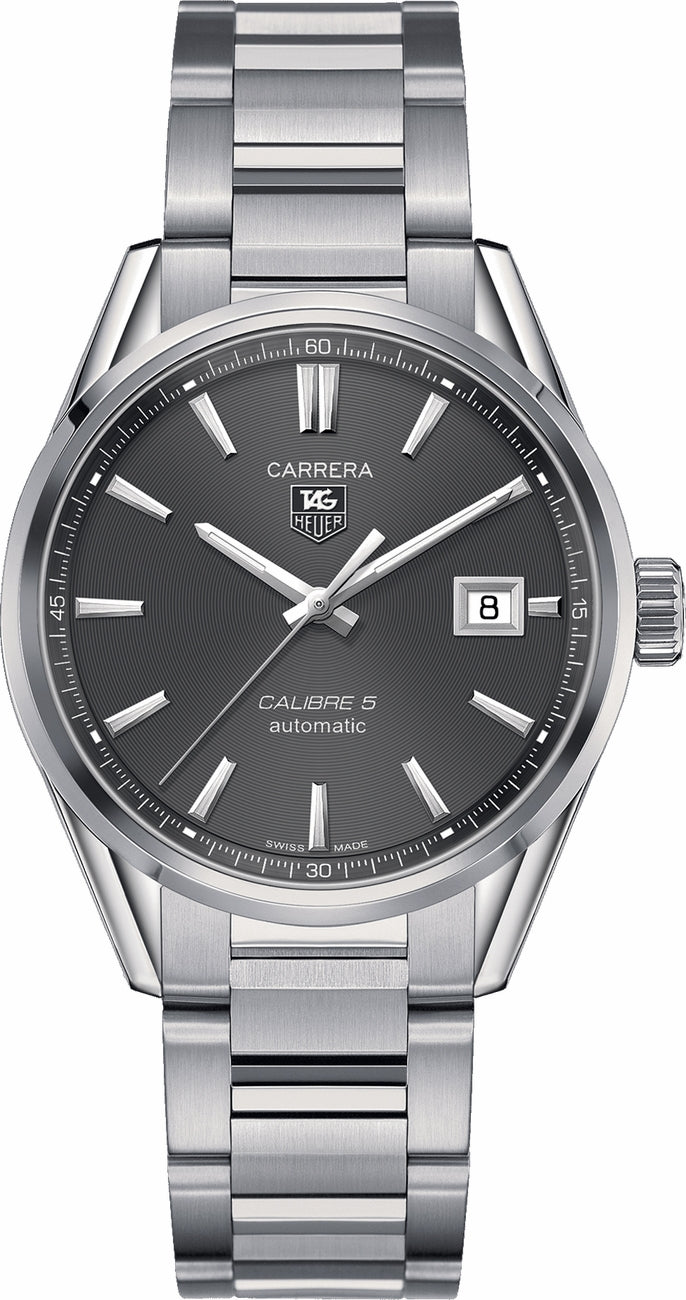 TAG HEUER Carrera Grey Dial Men'S Watch War211C.Ba0782 1