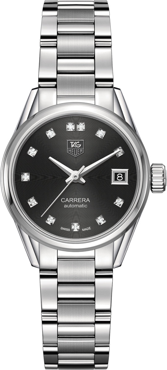 TAG HEUER Carrera Black Diamond Dial Women'S Watch War2413.Ba0776 1