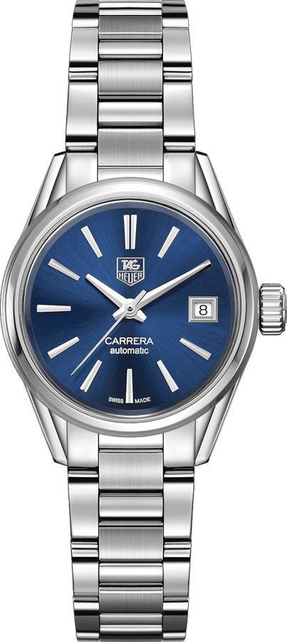 TAG HEUER Carrera Blue Dial Women'S Watch War2419.Ba0776 1