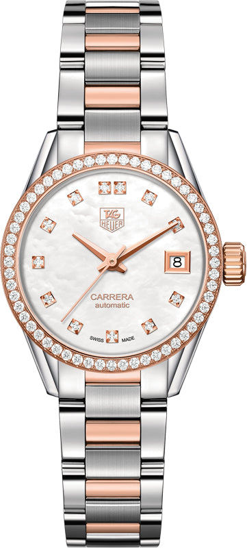 TAG HEUER Carrera Diamond Women'S Watch War2453.Bd0777 1