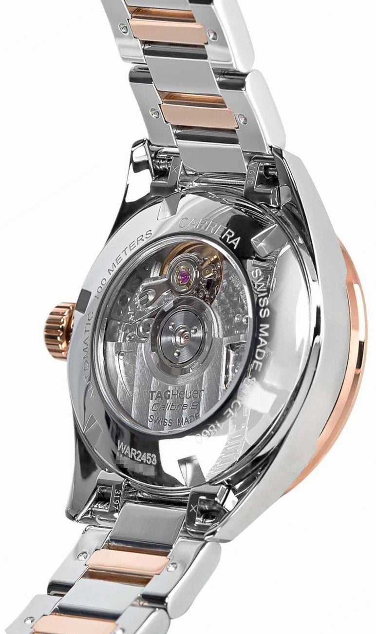 TAG HEUER Carrera Diamond Women'S Watch War2453.Bd0777 3