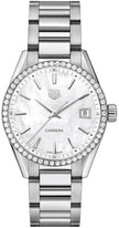 AUTHENTIC WATCHES Tag Heuer Carrera Quartz Women'S Diamond Watch Wbk1316.Ba0652 1