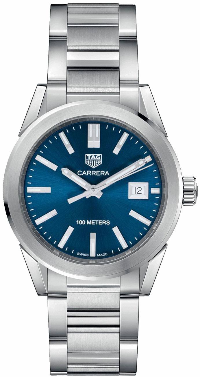 TAG HEUER Carrera Blue Dial Women'S Casual Watch Wbg1310.Ba0758 1