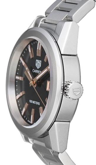 TAG HEUER Carrera Black Dial Stainless Ladies Watch Wbg1311.Ba0758 2