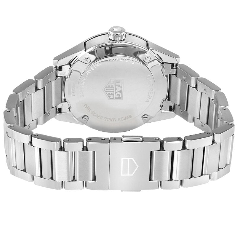 TAG HEUER Carrera Black Dial Stainless Ladies Watch Wbg1311.Ba0758 3