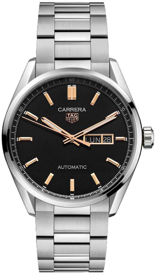 TAG HEUER Carrera Automatic Black Dial 41Mm Men'S Watch Wbn2013.Ba0640 1