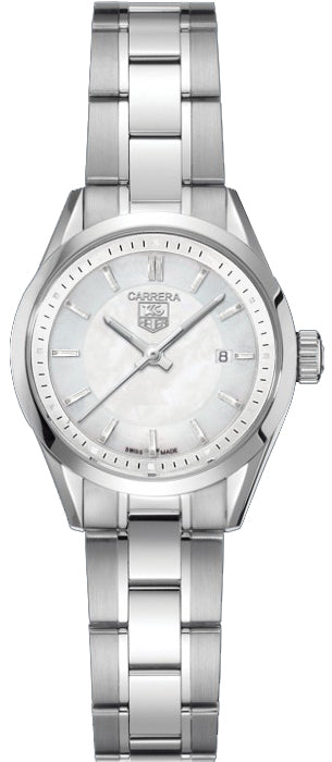 TAG HEUER Carrera Mother Of Pearl 27Mm Women'S Watch Wv1415.Ba0793 1