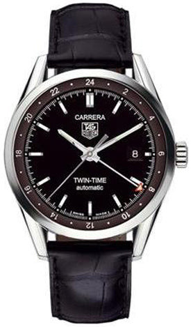 TAG HEUER Carrera Twin Time Automatic Men'S Watch Wv2115.Fc6180 1