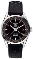 TAG HEUER Carrera Twin-Time Black Dial Men'S Watch Wv2115.Fc6182 1