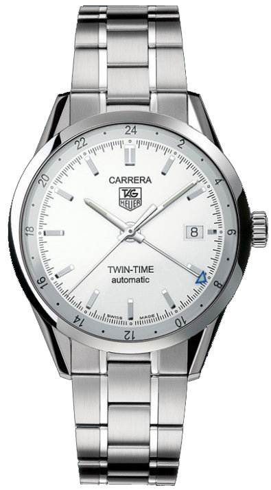 TAG HEUER Carrera Silver Dial Luxury Men'S Watch Wv2116.Ba0787 1