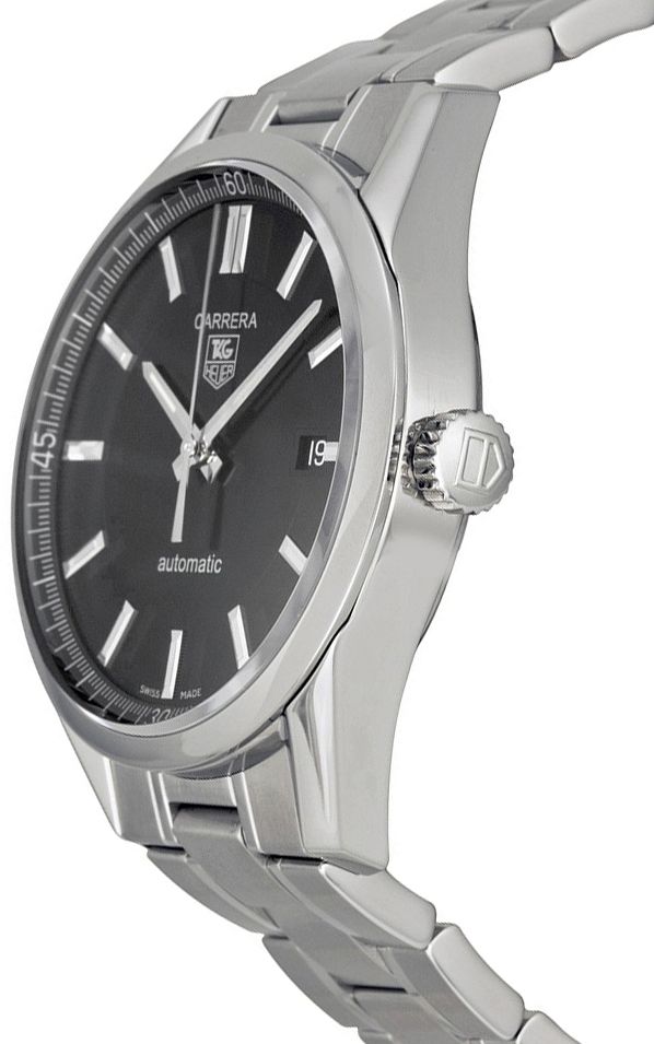 TAG HEUER Carrera 39Mm Black Dial Men'S Watch Wv211B.Ba0787 2
