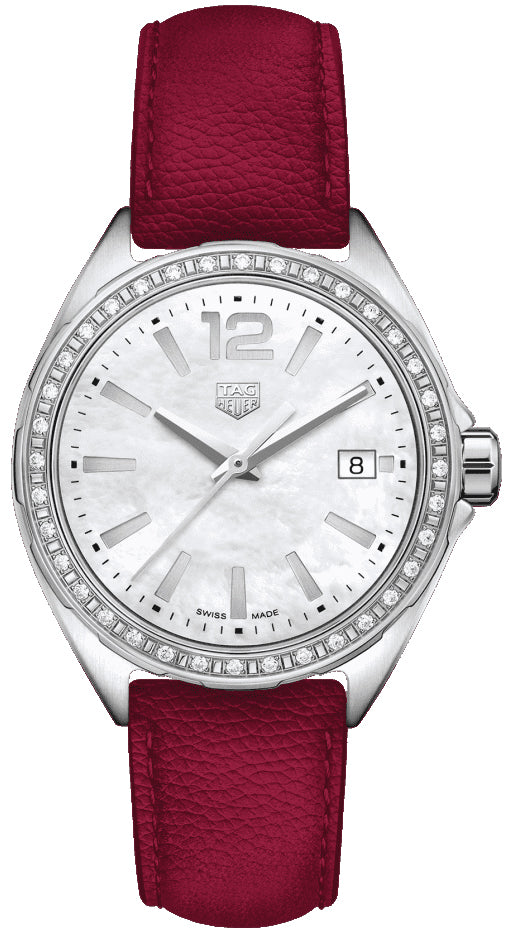 AUTHENTIC WATCHES Tag Heuer Formula 1 Quartz Women'S Red Strap Watch Wbj131A.Fc8253 1