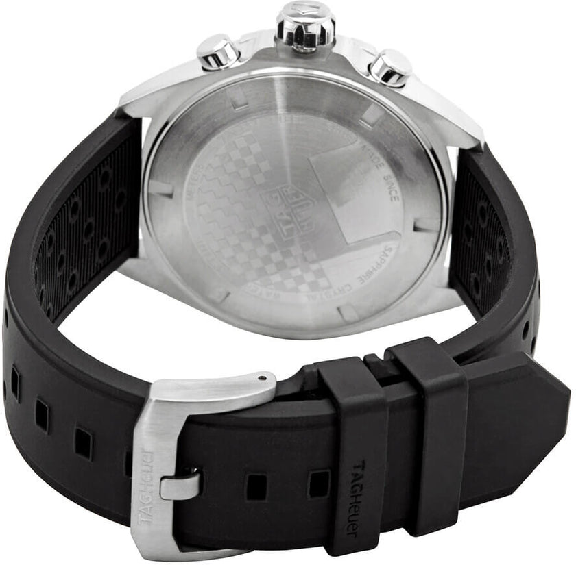 TAG HEUER Formula 1 Black Rubber Strap Men'S Watch Caz101Ac.Ft8024 3