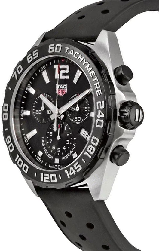 TAG HEUER Formula 1 43Mm Men'S Chronograph Watch Caz1010.Ft8024 2