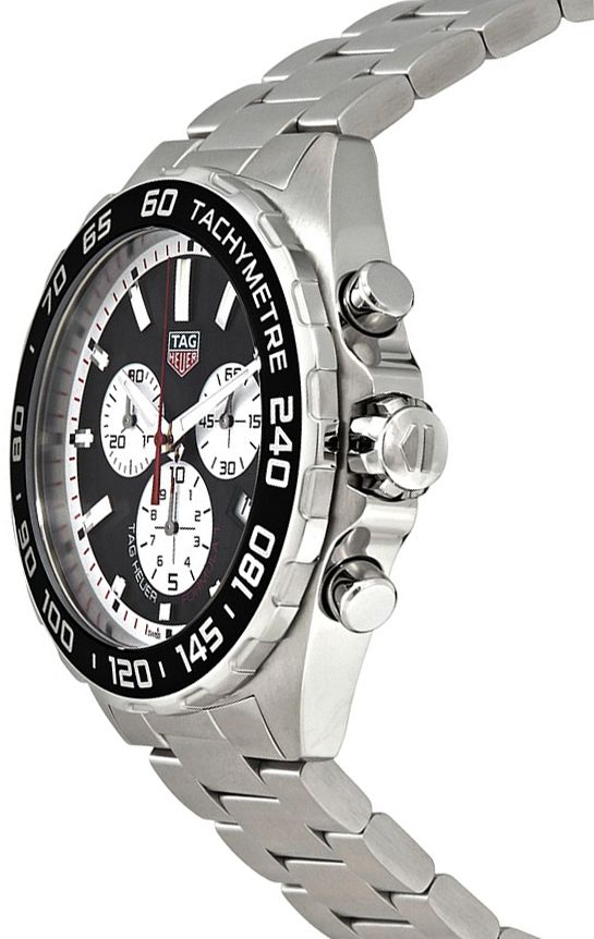 TAG HEUER Formula 1 Chronograph Black Dial Men'S Watch Caz101E.Ba0842 2