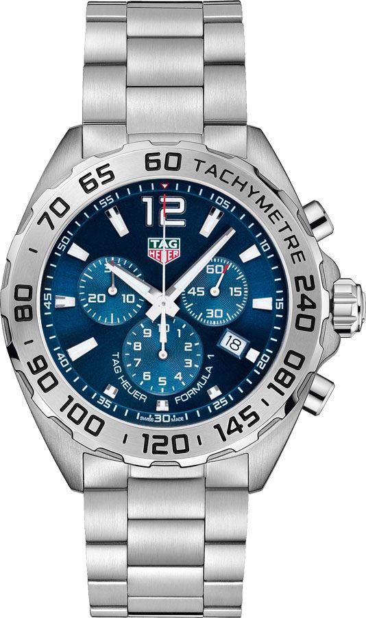 TAG HEUER Formula 1 Blue Dial 43Mm Men'S Watch Caz101K.Ba0842 1