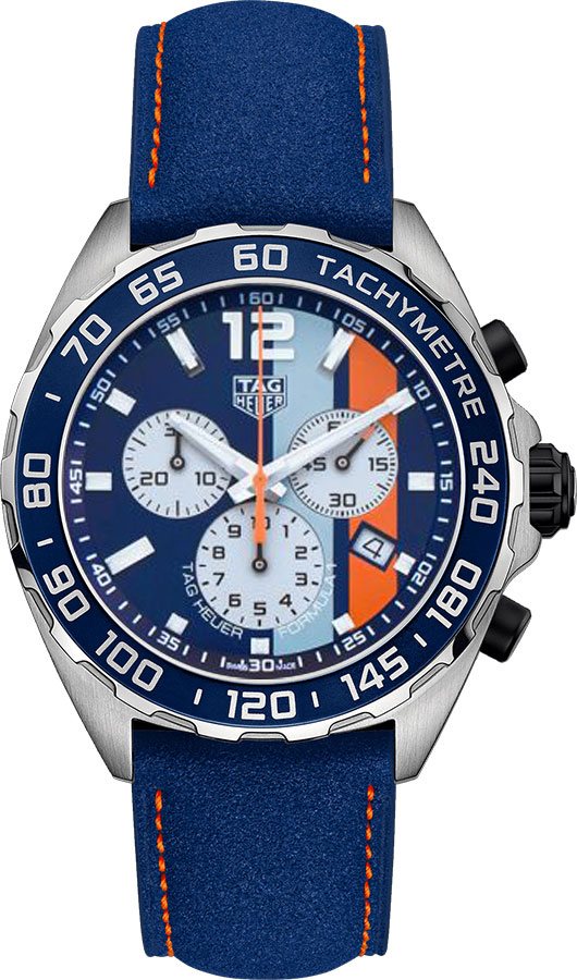 TAG HEUER Formula 1 Gulf Racing Limited Edition Watch Caz101N.Fc8243 1