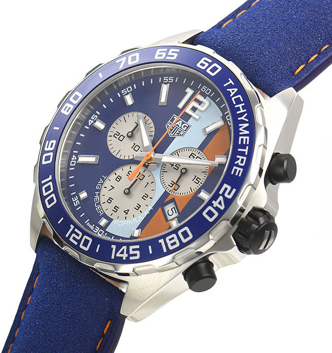 TAG HEUER Formula 1 Gulf Racing Limited Edition Watch Caz101N.Fc8243 3