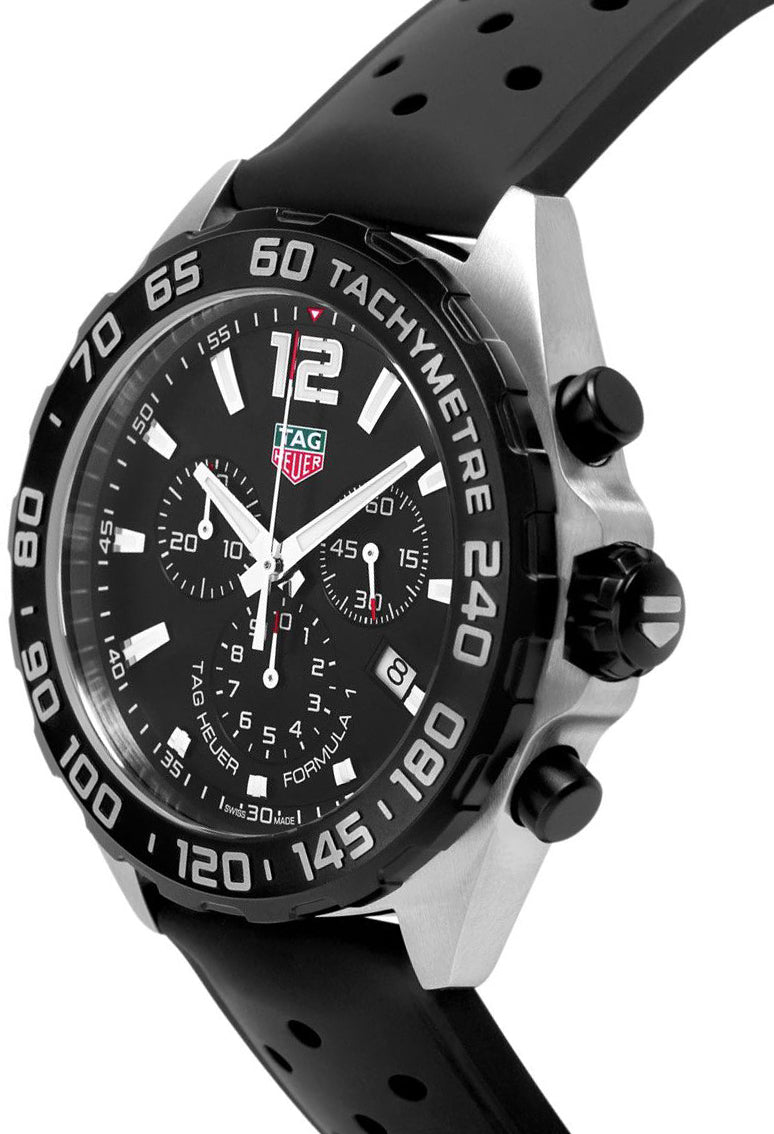 TAG HEUER Formula 1 Black Dial Men'S Watch Caz1110.Ft8023 2