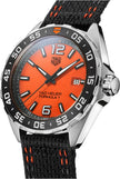 TAG HEUER Formula 1 Orange Dial Quartz Men'S Watch Waz101A.Fc8305 2