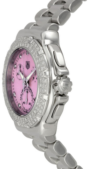 TAG HEUER Formula 1 Pink Dial Diamond Luxury Watch Cac1311.Ba0852 2