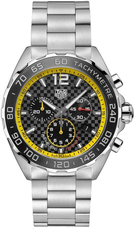 TAG HEUER Formula 1 Quartz Chronograph Men'S Watch Caz101Ac.Ba0842 1