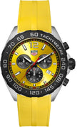 TAG HEUER Formula 1 Quartz Chronograph Yellow Men'S Watch Caz101Am.Ft8054 1