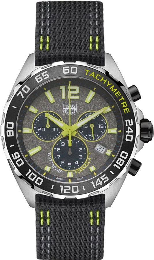 TAG HEUER Formula 1 Quartz Grey Dial Men'S Watch Caz101Ag.Fc8304 1
