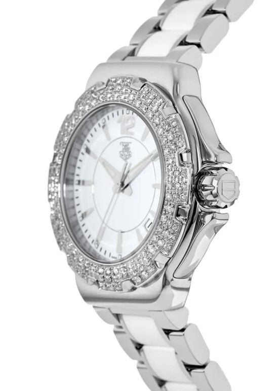 TAG HEUER Formula 1 Women'S Diamond Bezel Watch Wah1215.Ba0861 2