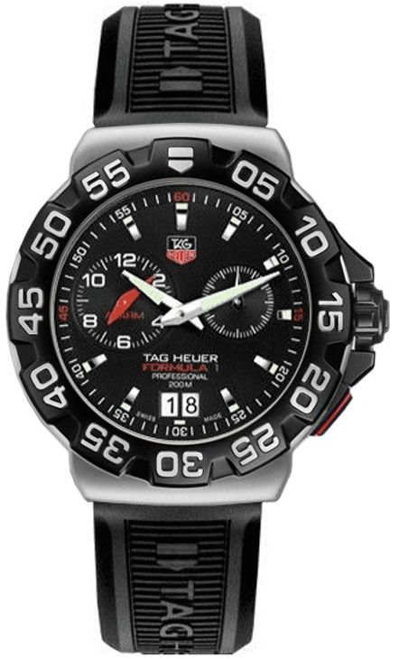 TAG HEUER Formula 1 Alarm Quartz Men'S Watch Wah111A.Bt0714 1