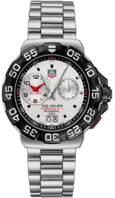 TAG HEUER Formula 1 White Dial Quartz Men'S Watch Wah111B.Ba0850 1