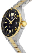 TAG HEUER Formula 1 Black Dial Two-Tone Men'S Watch Waz1121.Bb0879 2