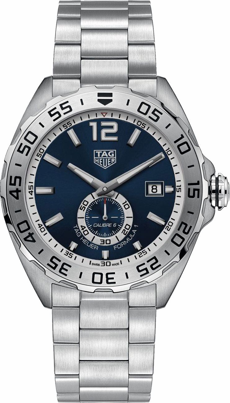 TAG HEUER Formula 1 Blue Dial 43Mm Men'S Watch Waz2014.Ba0842 1
