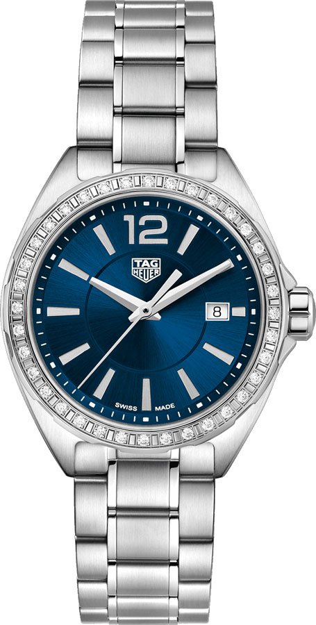 TAG HEUER Formula 1 Blue Dial Diamond Women'S Watch Wbj1416.Ba0664 1