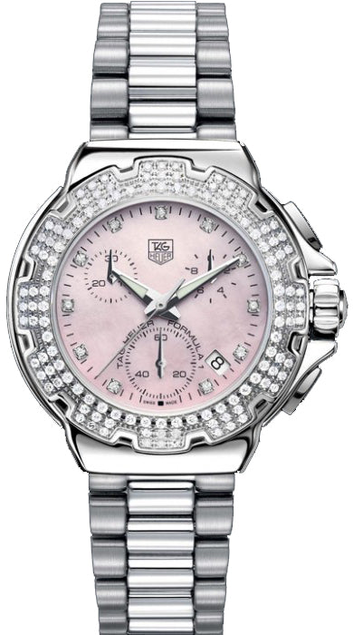 TAG HEUER Formula 1 Pink Dial Diamond Luxury Watch Cac1311.Ba0852 1