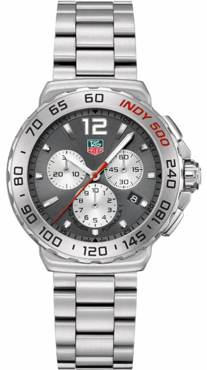 TAG HEUER Formula 1 Grey Dial Men'S Watch Cau1113.Ba0858 1