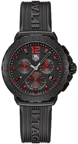 TAG HEUER Formula 1 Black & Red Dial 42Mm Men'S Watch Cau111A.Ft6024 1