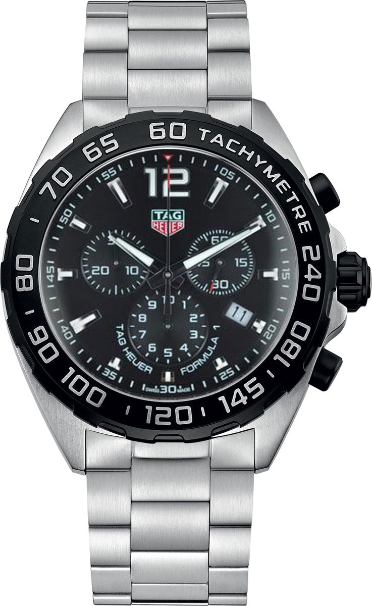 TAG HEUER Formula 1 Black Dial Men'S Watch Caz1010.Ba0842 1