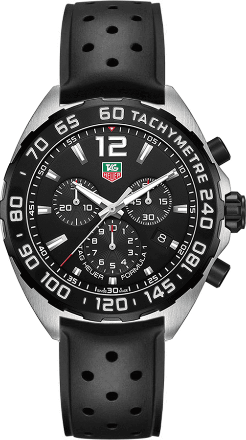 TAG HEUER Formula 1 Black Dial Men'S Watch Caz1110.Ft8023 1