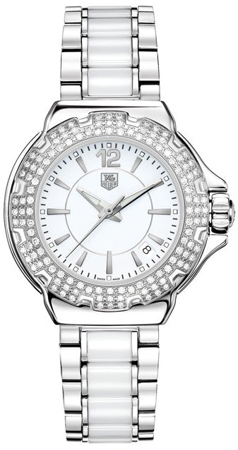 TAG HEUER Formula 1 Women'S Diamond Bezel Watch Wah1215.Ba0861 1