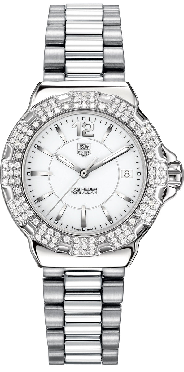 TAG HEUER Formula 1 Women'S Diamond Watch Wah1218.Ba0852 1