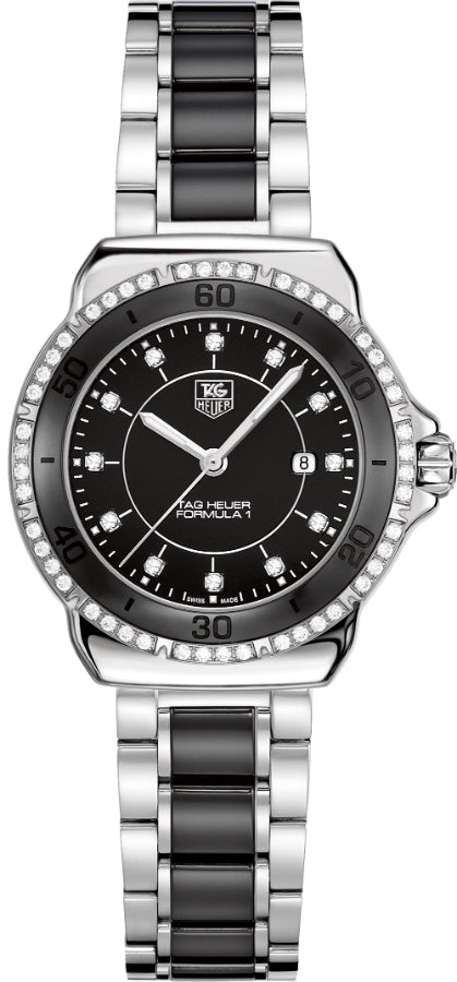 TAG HEUER Formula 1 Diamond 32Mm Women'S Watch Wah1312.Ba0867 1