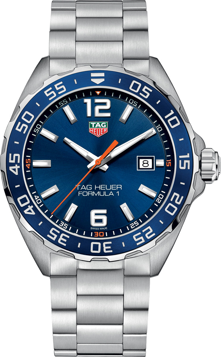 TAG HEUER Formula 1 200M Blue Dial Men'S Watch Waz1010.Ba0842 1