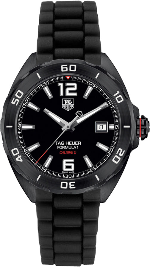 TAG HEUER Formula 1 Black Dial Men'S Watch Waz2115.Bt0705 1