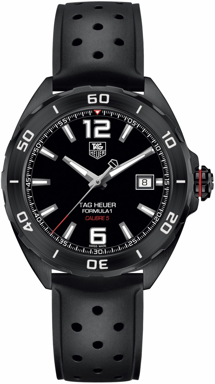 TAG HEUER Formula 1 Black Dial 41Mm Men'S Watch Waz2115.Ft8023 1